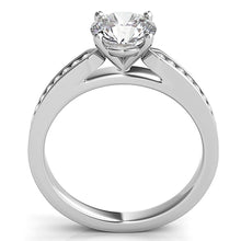 Round Brilliant Petite Channel-Set Diamond Engagement Ring