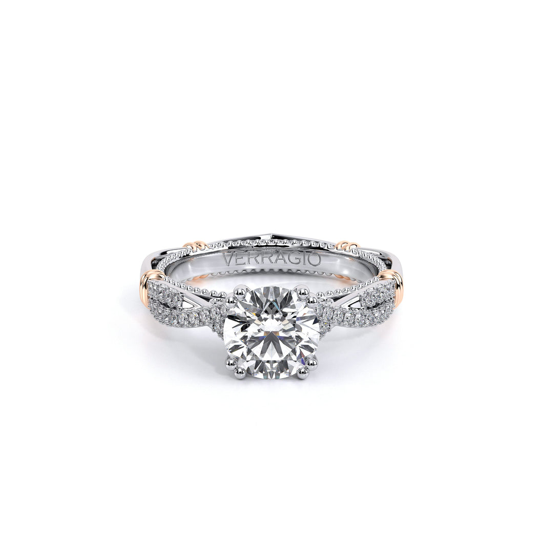 Verragio Twisted Shank Diamond Engagement Ring