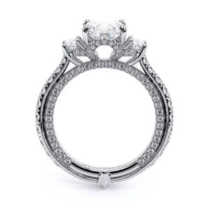 Verragio Three Stone Diamond Engagement Ring