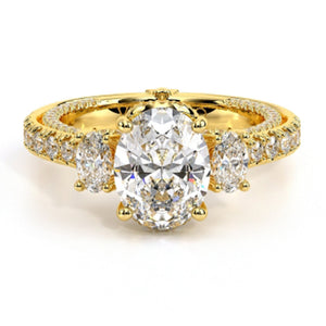 Verragio Three Stone Diamond Engagement Ring