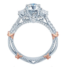 Verragio Three Stone Diamond Engagement Ring