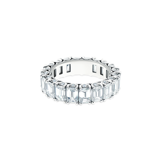 HT264165 Tacori Emerald Cut Diamond Eternity Band