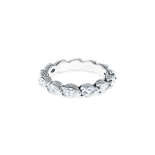 HT2642W65 Tacori Pear Shape Diamond Eternity Band