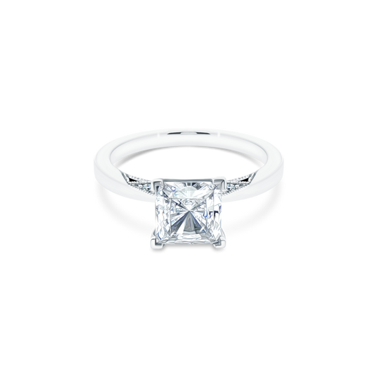 Tacori Princess Solitaire Diamond Engagement Ring — photo 1 of 3