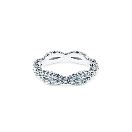 HT2528B Tacori Round Brilliant Cut Diamond Eternity Band