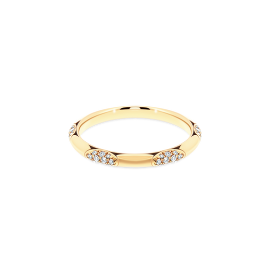 HT2582B12 Tacori Round Brilliant Cut Diamond Wedding Band