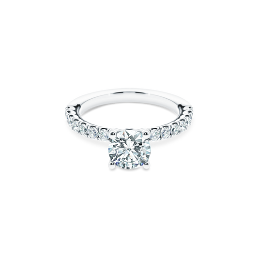Tacori Round Diamond Pave Engagement Ring — photo 1 of 3