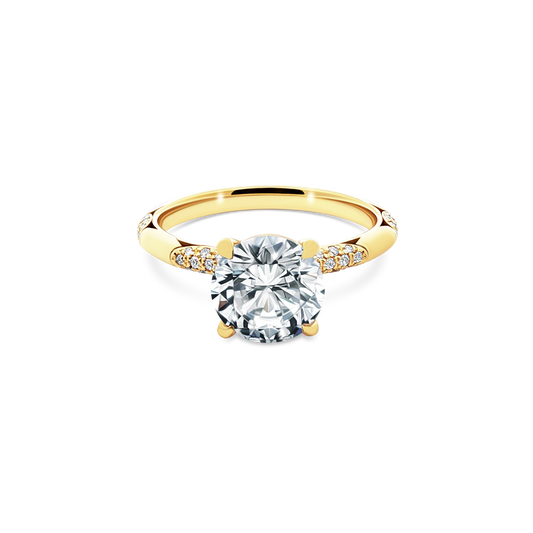 Tacori Round Diamond Solitaire Engagement Ring — photo 1 of 3