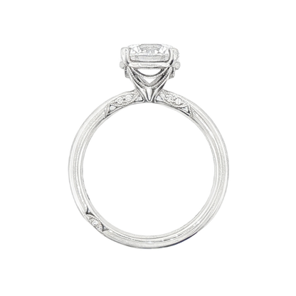 Tacori Round Solitaire Diamond Engagement Ring — photo 3 of 3