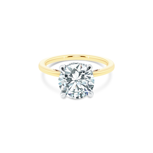 Tacori Round Solitaire Diamond Engagement Ring — photo 1 of 3