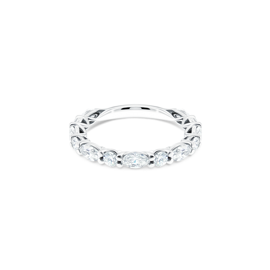 L-806W Verragio Marquise & Round Diamond Eternity Band