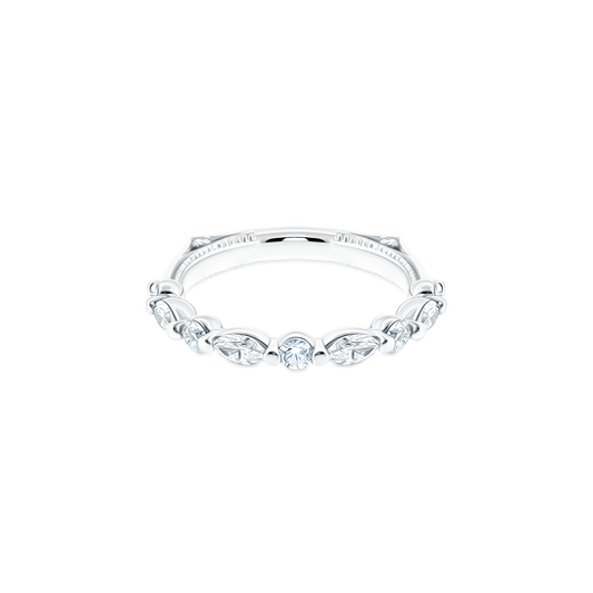 VNG-2202W Verragio Marquise & Round Diamond Wedding Band