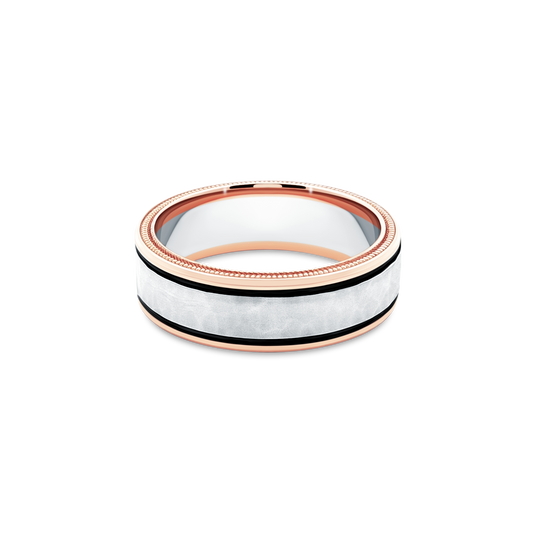 Verragio Men's Wedding Band | 14K Gold | 7mm | VWB-7010HM-RWR — photo 1 of 2