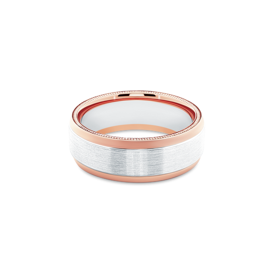 Verragio Men's Wedding Band | 14K Gold | 8mm | VW-8010-RWR — photo 1 of 2