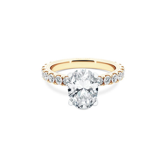 Verragio Oval Diamond Engagement Ring — photo 1 of 3