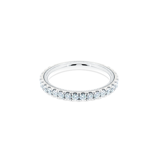 TR180W Verragio Round Diamond Eternity Band
