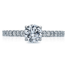 Tacori Prong-Set Round Brilliant Diamond Engagement Ring
