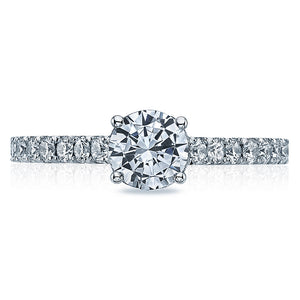 Tacori Prong-Set Round Brilliant Diamond Engagement Ring