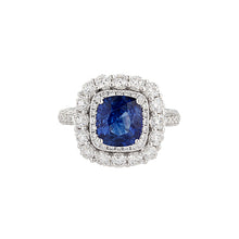This ring features round brilliant cut diamonds that total 1.68cts ...