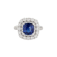 This ring features round brilliant cut diamonds that total 1.68cts ...