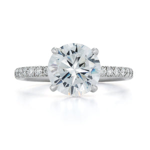 Signature Pave Diamond Engagement Ring