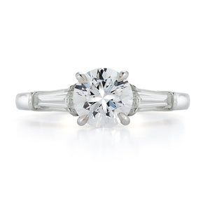 Signature Baguette Diamond Engagement Ring