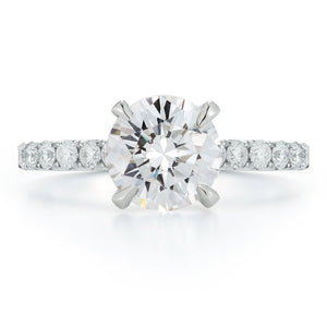 Signature Pave Diamond Engagement Ring