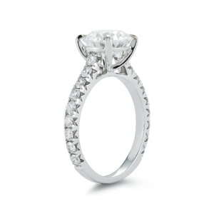 Signature Pave Diamond Engagement Ring