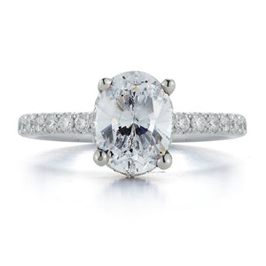 Signature Pave Diamond Engagement Ring