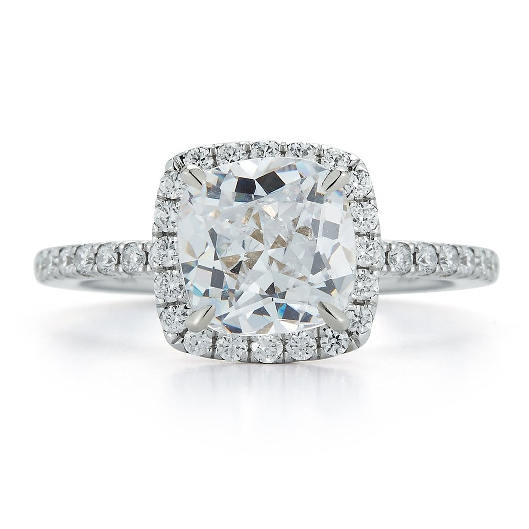 Signature Pave Diamond Engagement Ring