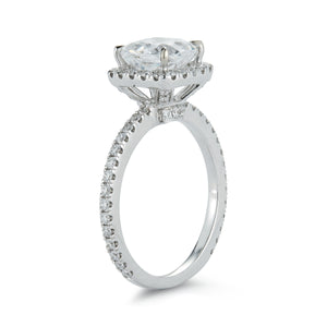 Signature Pave Diamond Engagement Ring
