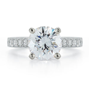 Signature Pave Diamond Engagement Ring