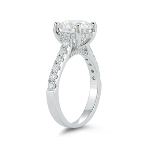 Signature Pave Diamond Engagement Ring