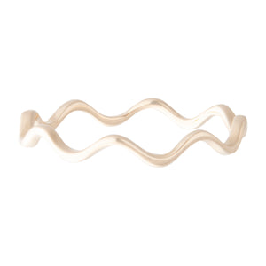 14K Yellow Gold Wave Band