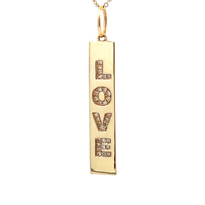 This 14k yellow gold 