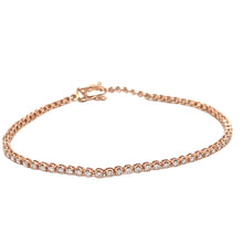 These diamond tennis bracelets are the perfect size to add a little...