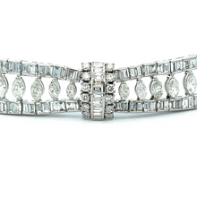 20.93ct 18k White Gold Diamond Bracelet