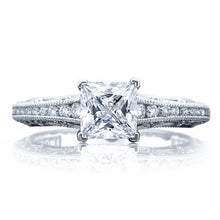 Tacori Channel & Pave Diamond Engagement Ring