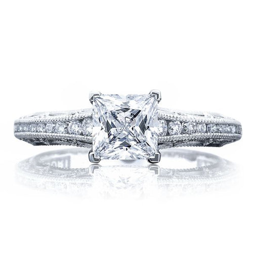 Tacori Channel & Pave Diamond Engagement Ring-2617PR
