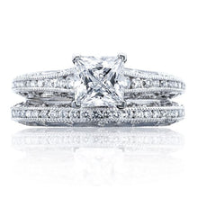 Tacori Channel & Pave Diamond Engagement Ring