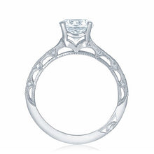 Tacori Channel & Pave Diamond Engagement Ring
