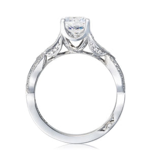 Tacori Twist Pave Diamond Engagement Ring