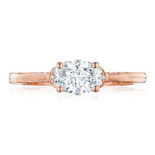 Tacori Horizontal Diamond Engagement Ring