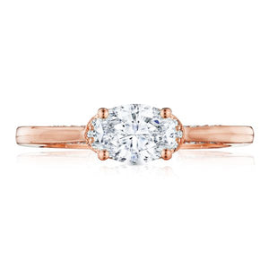 Tacori Horizontal Diamond Engagement Ring
