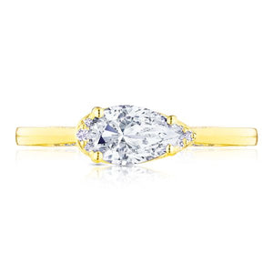 Tacori Horizontal Diamond Engagement Ring