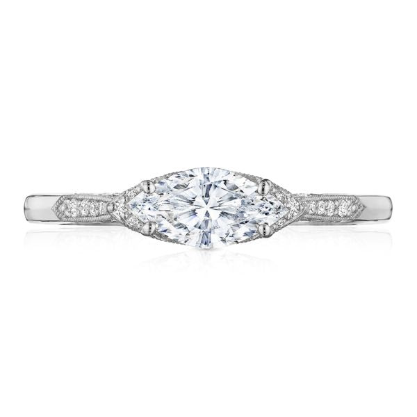 Tacori Horizontal Diamond Engagement Ring