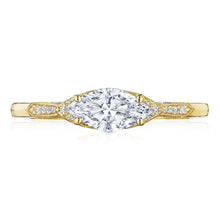 Tacori Horizontal Diamond Engagement Ring