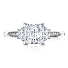 Tacori Three Stone Diamond Engagement Ring