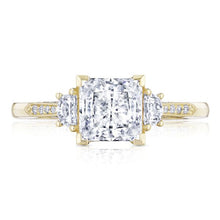 Tacori Three Stone Diamond Engagement Ring