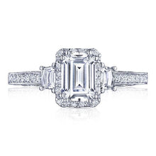 Tacori Three Stone Diamond Engagement Ring